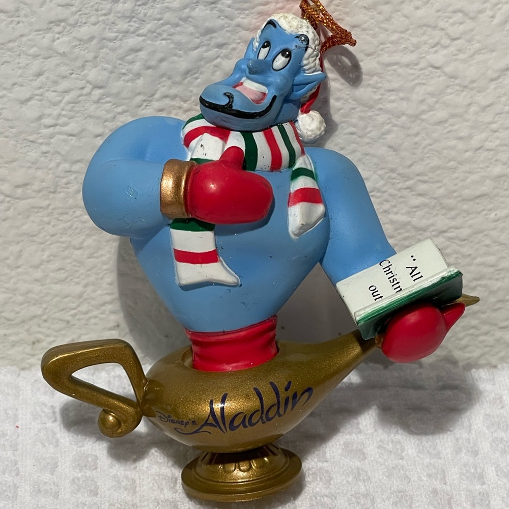 Disney Aladdin’s Genie Grolier Disney Christmas Ornament